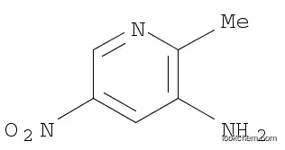 Molecular Structure of 51984-61-3 (2-METHYL-5-NITROPYRIDIN-3-AMINE)